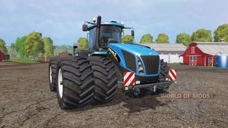 New Holland T9.565 twin wheels v1.2 pour Farming Simulator 2015