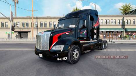 La Peau De M.&.De Camionnage v1.1 sur le tracteu pour American Truck Simulator