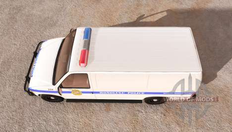 Gavril H-Series honolulu police für BeamNG Drive