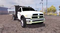 Dodge Ram 5500 Heavy Duty flatbead für Farming Simulator 2013