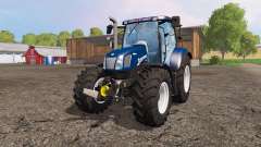 New Holland T6.160 blue power pour Farming Simulator 2015
