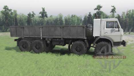 KamAZ 6350 Mustang pour Spin Tires