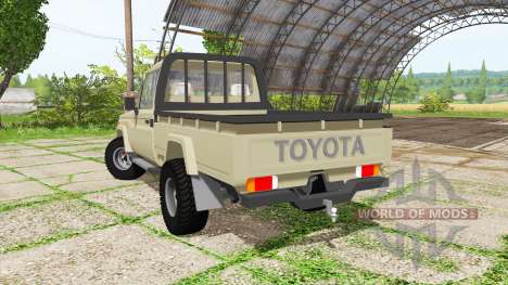 Toyota Land Cruiser Cab Chassis (J79) v1.3.1 pour Farming Simulator 2017
