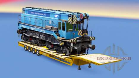 Railway cargo pack v1.8 für Euro Truck Simulator 2