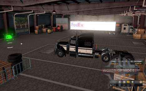 RJ TRANS ATS GARAGE V1.0 (MODIFIER) pour American Truck Simulator