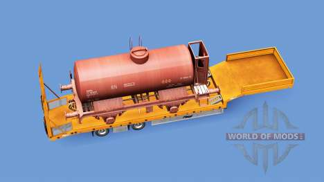 Railway cargo pack v1.8 für Euro Truck Simulator 2