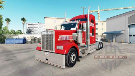 Die Haut ist Eines der Einer der LKW-Kenworth W9 für American Truck Simulator