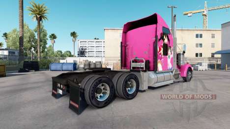 La peau de Nico sur le camion Kenworth W900 pour American Truck Simulator