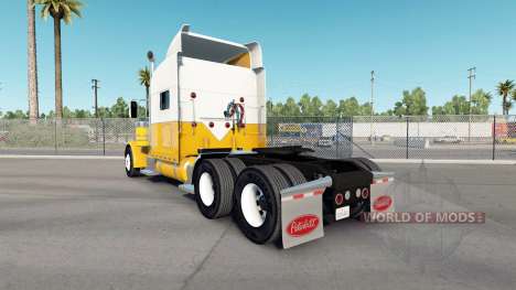Crème pour la peau de l'Or pour le camion Peterb pour American Truck Simulator