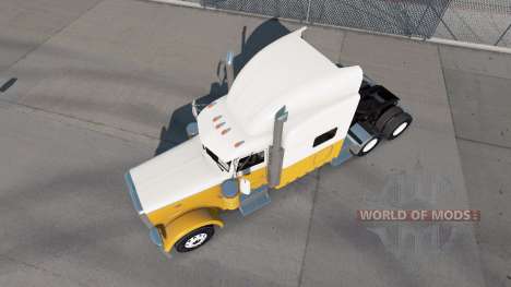 Crème pour la peau de l'Or pour le camion Peterb pour American Truck Simulator