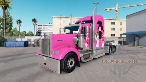 La peau de Nico sur le camion Kenworth W900 pour American Truck Simulator