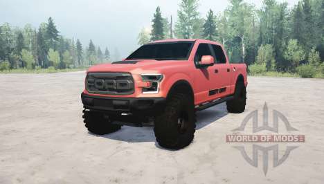 Ford F-150 2016 pour Spintires MudRunner