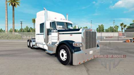 Haut Black & White für den truck-Peterbilt 389 für American Truck Simulator