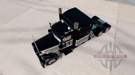 La Magie noire de la peau pour le camion Peterbi pour American Truck Simulator