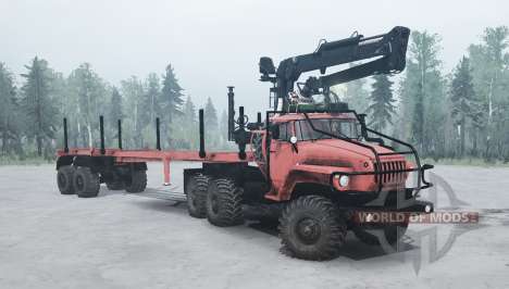 Ural 4320-41 für Spintires MudRunner