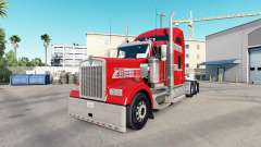 La peau est l'Un des l'Un des camion Kenworth W900 pour American Truck Simulator