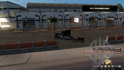 RJ TRANS ATS GARAGE V1.0 (BEARBEITEN) für American Truck Simulator