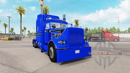 Haut Blaue Waffe für den truck-Peterbilt 389 für American Truck Simulator