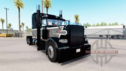 La Magie noire de la peau pour le camion Peterbilt 389 pour American Truck Simulator
