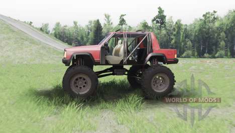 Jeep Cherokee (XJ) chopped für Spin Tires