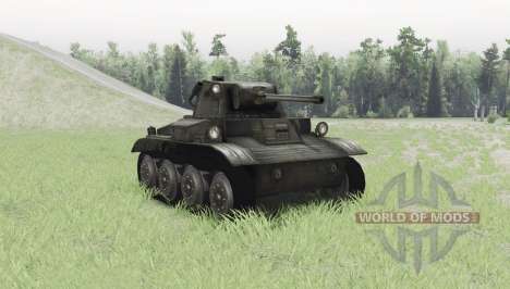 Light Tank Mk.VII Tetrarch für Spin Tires