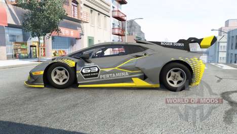 Lamborghini Huracan Super Trofeo EVO v1.1 pour BeamNG Drive