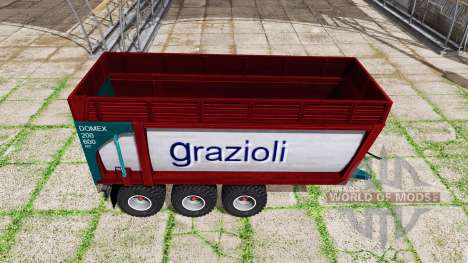 Grazioli Domex 200-6 v2.0 pour Farming Simulator 2017