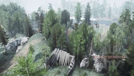 La forêt de Briansk pour Spintires MudRunner