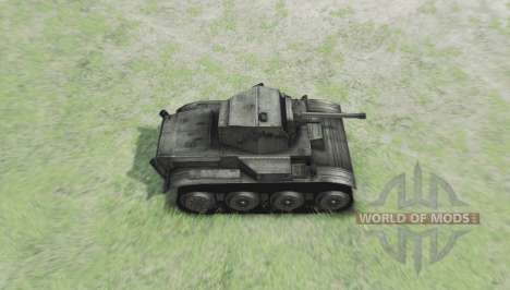 Light Tank Mk.VII Tetrarch pour Spin Tires