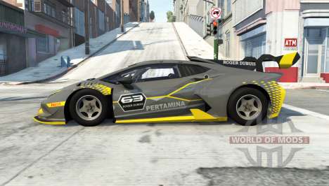 Lamborghini Huracan LP 620-2 Super Trofeo EVO für BeamNG Drive