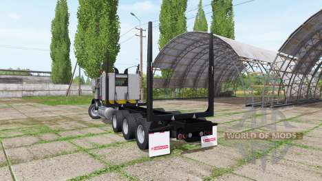 Kenworth T800B logging truck für Farming Simulator 2017