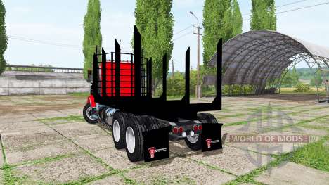 Kenworth T800 log truck pour Farming Simulator 2017