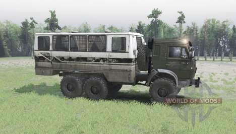 KamAZ 5350 Mustang v4.1 pour Spin Tires