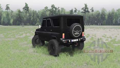 UAZ 315195 chasseur turbo v2.0 pour Spin Tires