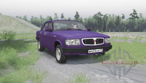 GAZ 3110 Volga für Spin Tires
