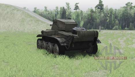 Light Tank Mk.VII Tetrarch für Spin Tires