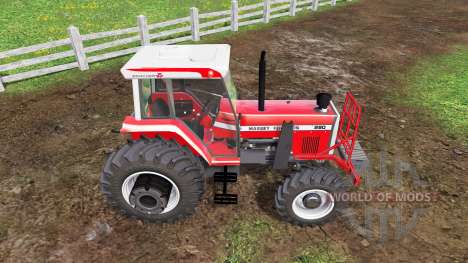 Massey Ferguson 290 front loader pour Farming Simulator 2015
