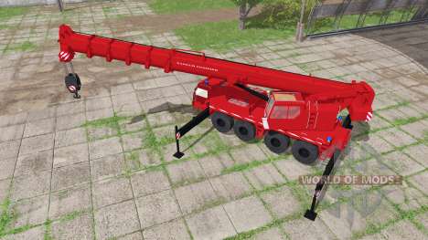 Liebherr LTM 1090-2 sapeur-pompier v2.0 pour Farming Simulator 2017