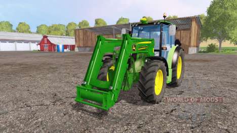 John Deere 6110 RC front loader für Farming Simulator 2015