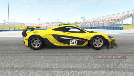 McLaren P1 GTR pour BeamNG Drive