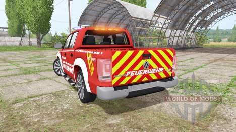 Volkswagen Amarok Double Cab feuerwehr für Farming Simulator 2017