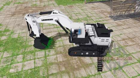 Liebherr R 9200 backhoe attachment pour Farming Simulator 2017