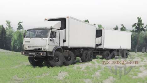 KamAZ 6350 Mustang pour Spin Tires