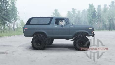 Ford Bronco Custom (U150) 1978 pour Spintires MudRunner