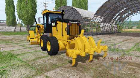 Caterpillar 140M v2.1 pour Farming Simulator 2017