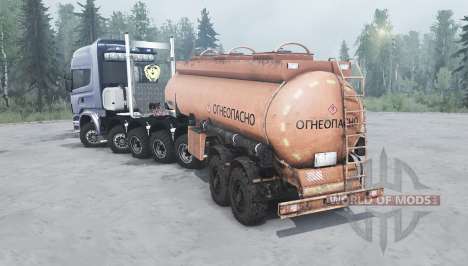 Scania R730 10x10 pour Spintires MudRunner