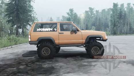 Jeep Cherokee (XJ) 1990 pour Spintires MudRunner