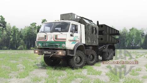 KamAZ 63501 Mustang v1.1 pour Spin Tires