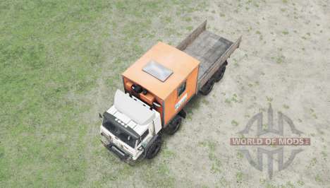 KamAZ 63501 Mustang v1.1 pour Spin Tires