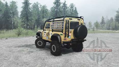 Land Rover Defender 90 off-road für Spintires MudRunner
